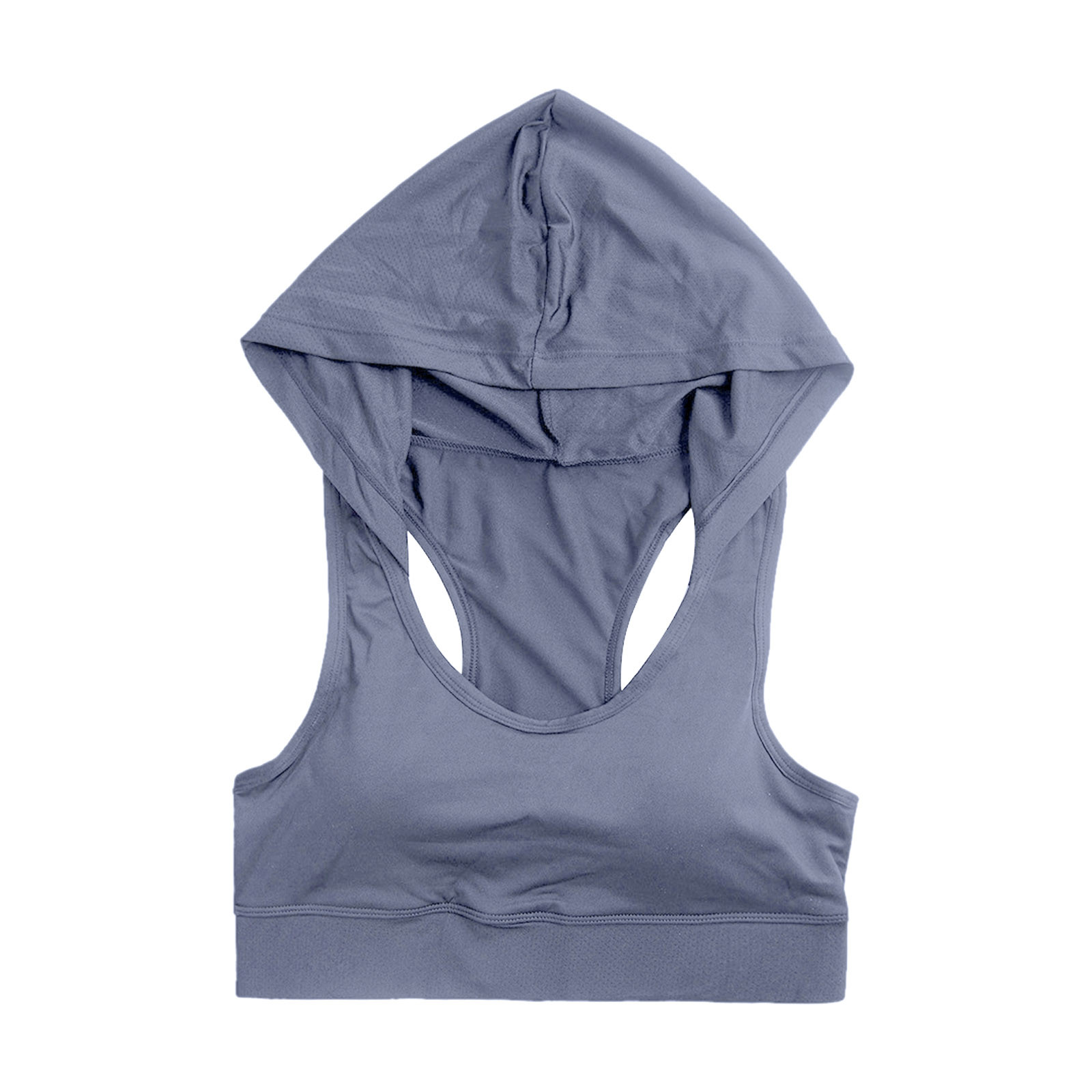 Sujetador deportivo largo para mujer: alto impacto, sin aros, espalda cruzada, soporte integrado para yoga/estilo crop top.